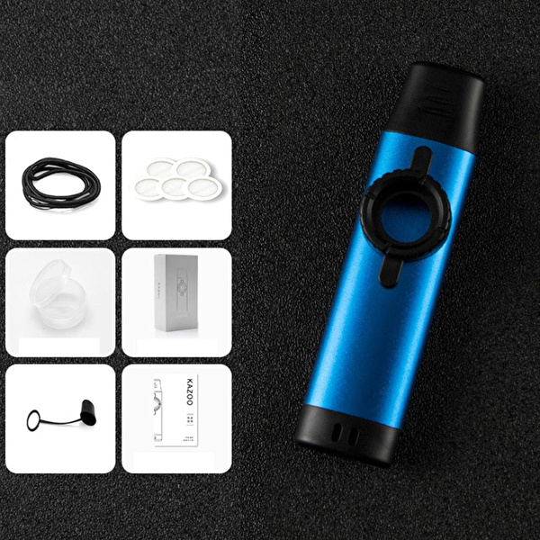 DBAO DK-83 BLUE Alüminyum Kazoo (Mavi)